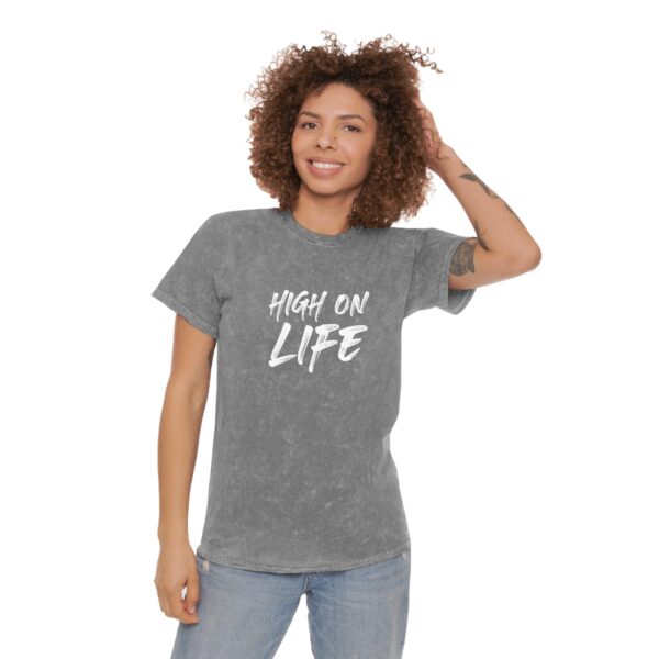 High on LIfe_Unisex Mineral Wash T-Shirt - Image 4