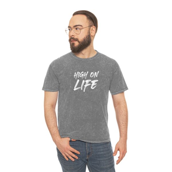 High on LIfe_Unisex Mineral Wash T-Shirt - Image 3